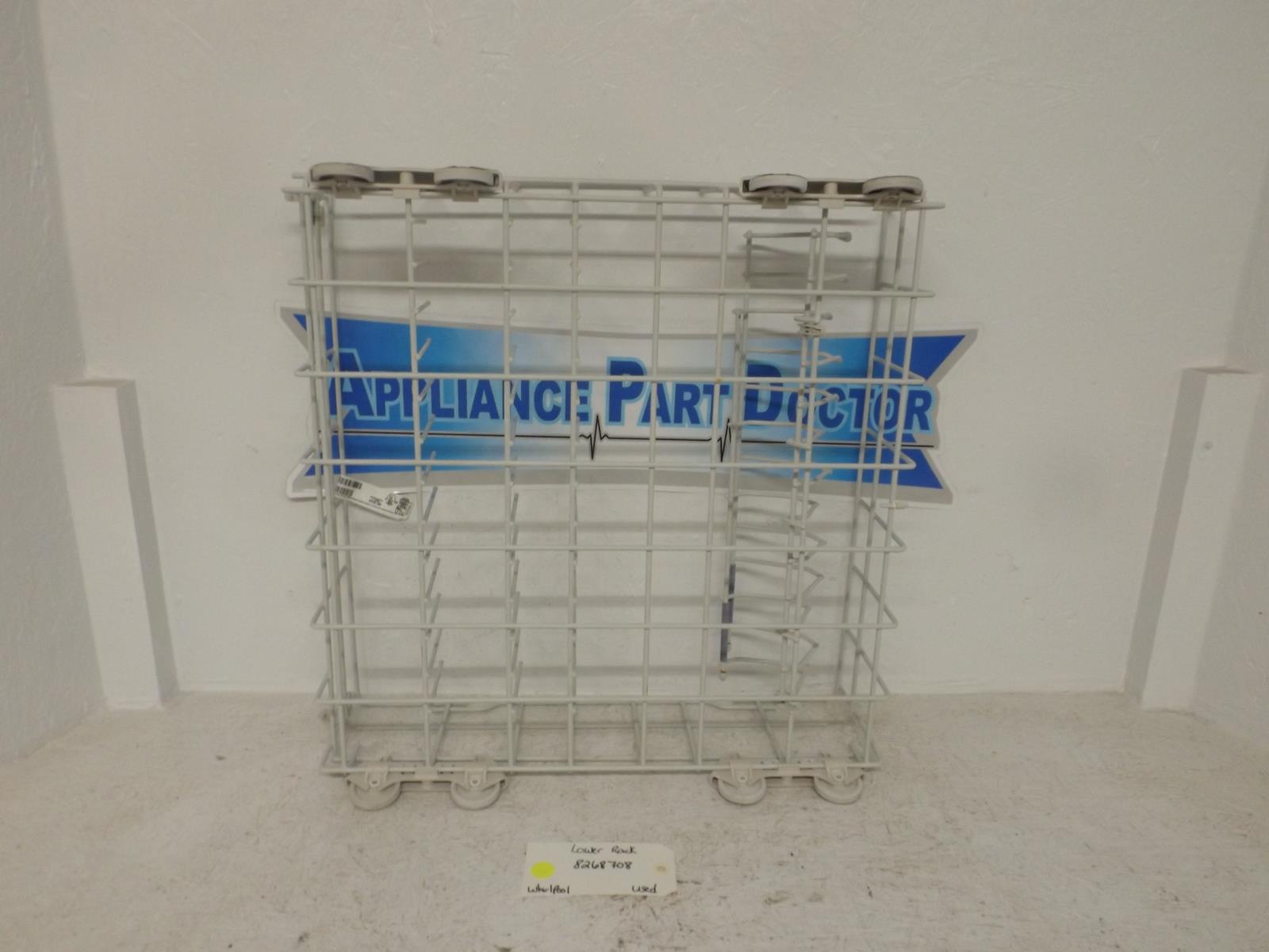Whirlpool Dishwasher 8268708 Lower Dish Rack Used Whirlpool Dishwasher 8268708 Lower Dish Rack Used